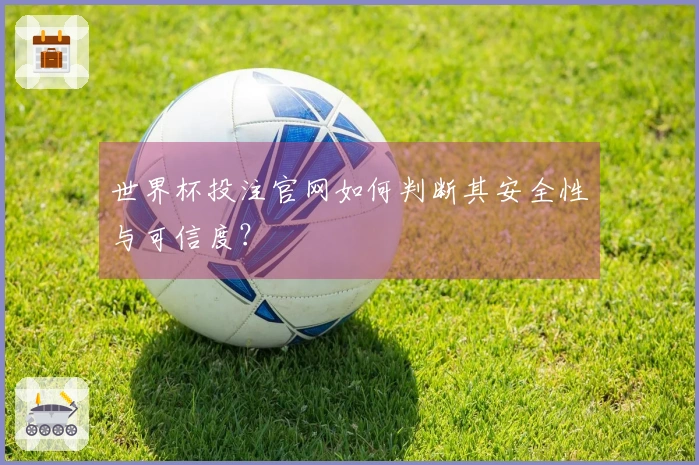 世界杯投注官网如何判断其安全性与可信度？