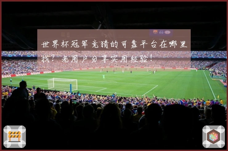 世界杯冠军竞猜的可靠平台在哪里找？老用户分享实用经验！